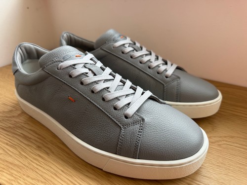 Santoni sneaker uomo grigio - santoni,