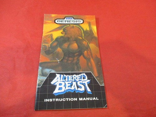 Altered beast sega genesis - altered,