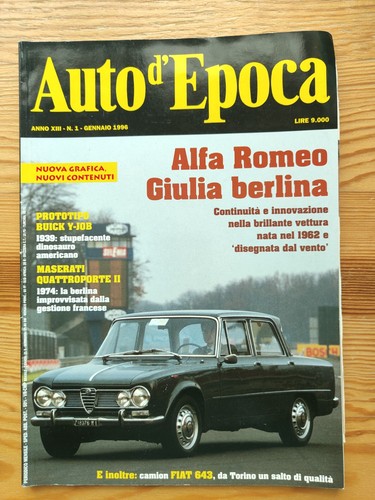 Auto epoca n - d'epoca,