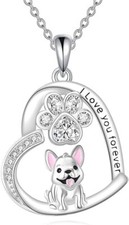 Collana ciondolo bulldog