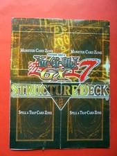 YU-GI-OH GX7 -  Structure deck - Konami 1996 - leaflet - pieghevole - album ?