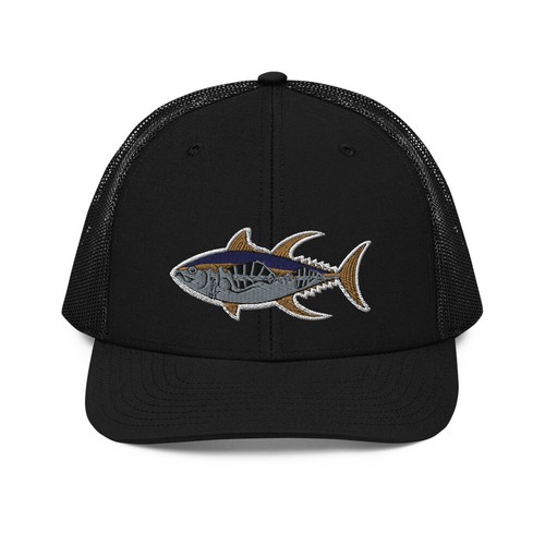 Berretto camionista pesce