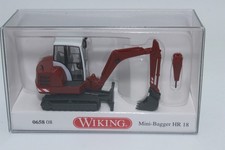 Wiking 038836 Rimorchio agricolo mezza altezza bordi 1:87 H0 NUOVO IMBALLO ORIGINALE