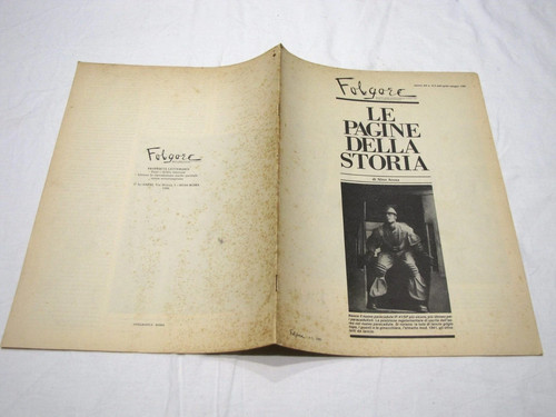 Rivista folgore pagine storia - folgore,