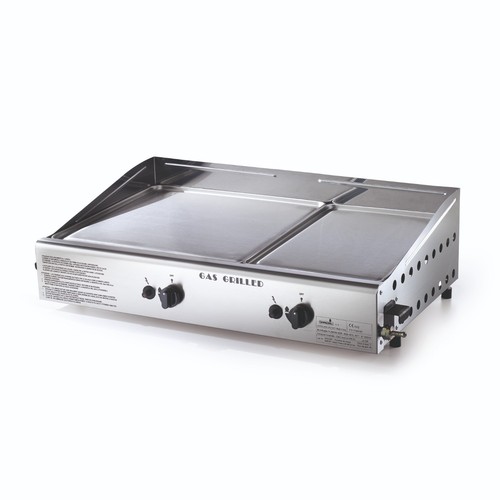 Doppia piastra acciaio inox - piastra,