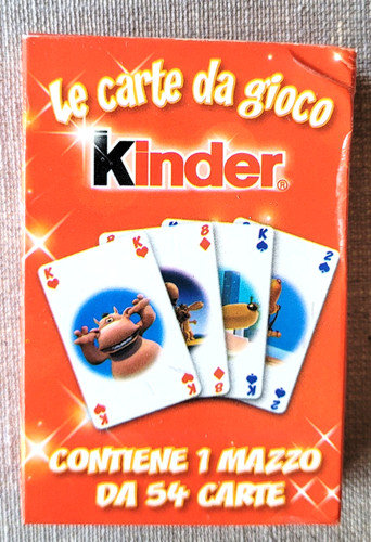 Ferrero kinder carte gioco - ferrero,