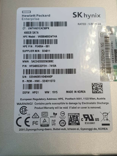 Ssd vk000480gbwtha hynix - hp,