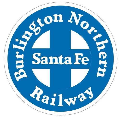 Adesivo burlington northern - adesivo,