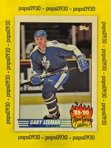Gary leeman toronto maple - leeman,,