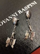 Orecchini Giovanni Raspini Pendenti Farfalla ? Argento 925 Donna Butterfly 