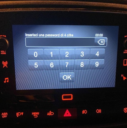 Code codice radio daiichi fiat - radio,