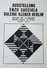 ENZO CACCIOLA : MANIFESTO ANNI '60