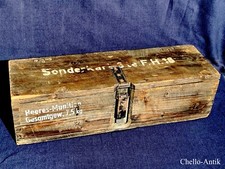 Cassa Tedesca ww2 Sonderkartusche 6 leichte Feldhaubitze 18 - Wehrmacht 2WK