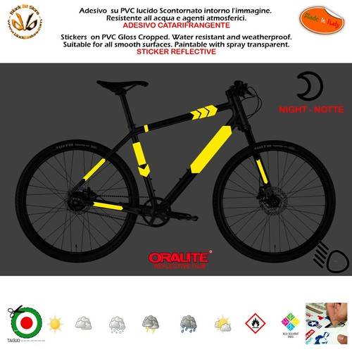 Kit adesivi vinile riflettente