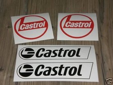 Set adesivi CASTROL olio olio