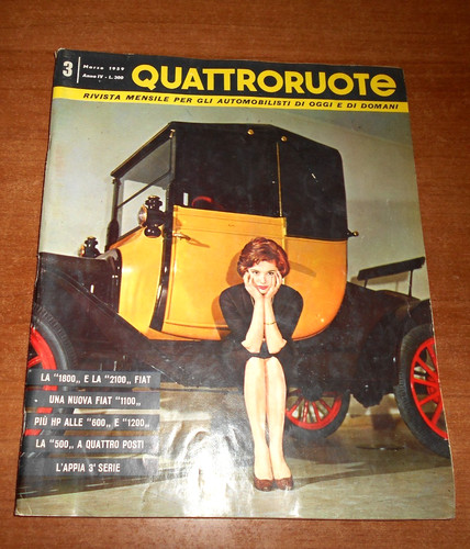 Quattroruote del marzo - quattroruote, n.