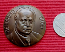 Beniamino Gigli- Ricordo di Recanati -bronzo mm 39