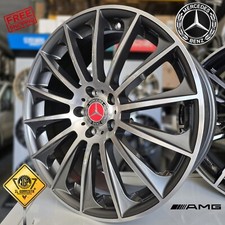 A35 KIT 4 Cerchi In Lega 17" Compatibili con Mercedes Classe A B C E CLA GLA GLC