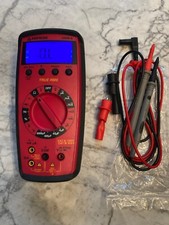 Meterman Amprobe 34XR True RMS multimetro digitale con temperatura Puntali NUOVI