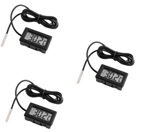 Termometro digitale lcd - 3x,