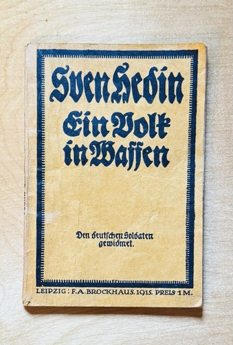 Sven hedin popolo in armi - sven,