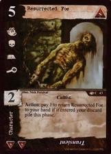 Resurrected Foe - Forgotten Cities - Call of Cthulhu CCG