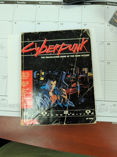 Cyberpunk 2020 2nd edition - cyberpunk,