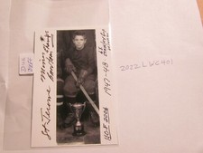 Dick Duff Signed Photo 