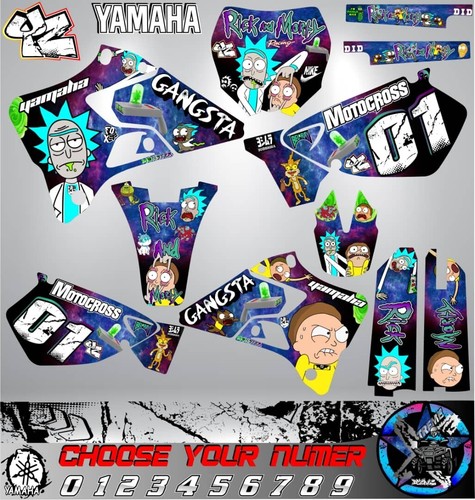Kit grafico pegatinas yamaha - grafico,