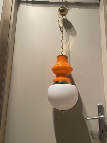 Vintage lampadario vetro - lampadario,