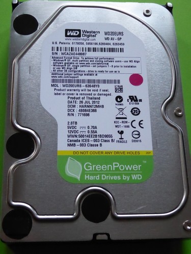 Western digital wd20eurs - western,
