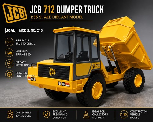 Joal jcb 712 dumper truck - dumper, 1:35