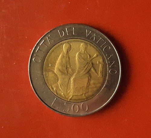 500 lire 1986 vaticano fdc - 1986,