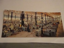 OLIVETTI MAXI CARTOLINA ANNI 60-SAN BERNARDO D'IVREA DIVISIONE MACCHINE UTENSILI