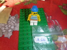 LEGO  VINTAGE  MINIFIG  OMINO  pirate  blue  6273-1: Rock Island Refuge