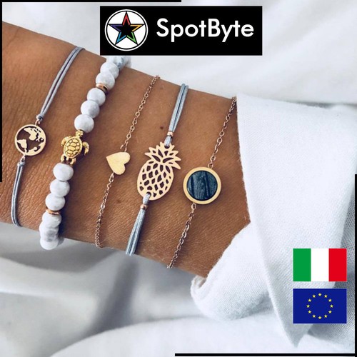 Set bracciali donna - set,