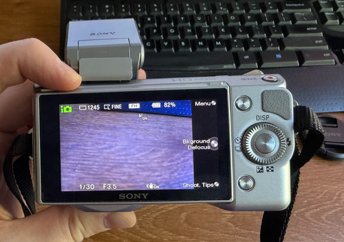 Sony alpha nex silver 0 - sony,