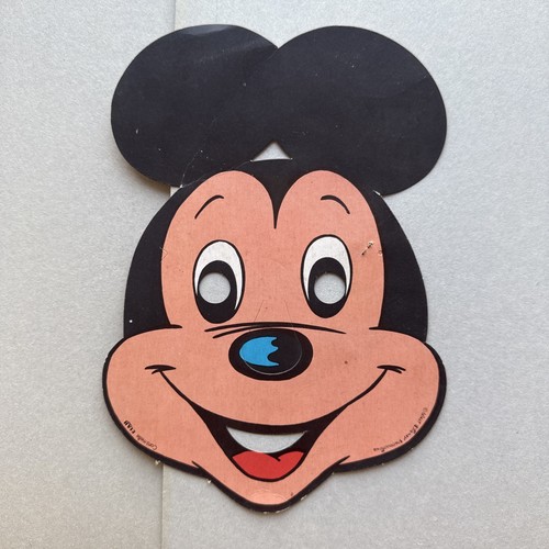 Maschera cartone topolino - maschera,