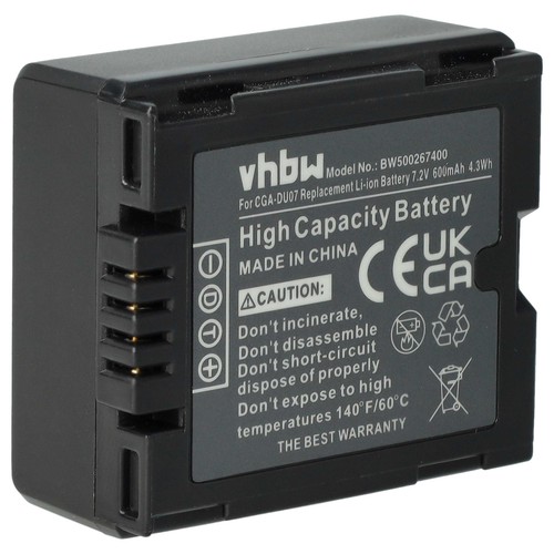 Batteria per panasonic gs60 - per, nv-gs60
