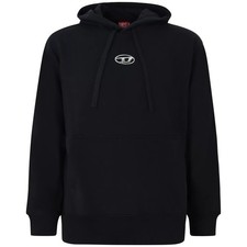 DIESEL - Felpa nera per uomo
