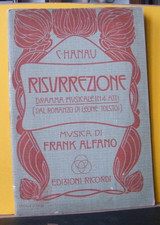 LIBRETTO D' OPERA RISURREZIONE