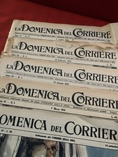 la domenica del corriere,  5 Numeri , Originali 1956.1957.1958.1959