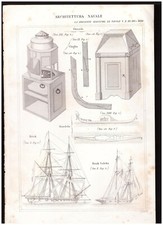 Incisione Antica ARCHITETTURA