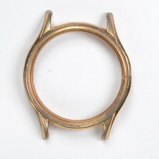 Cassa Cronografo Vintage placcata oro Cronograph Case 37,5mm