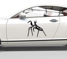 Adesivi Auto Kung Fu Panda -