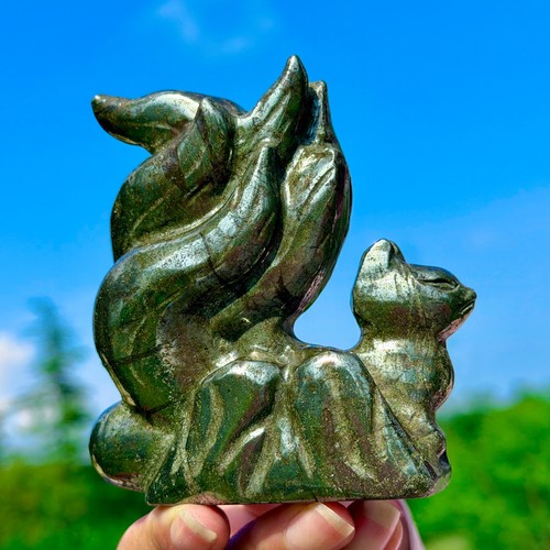 Quarzo calcopirite naturale
