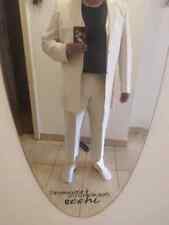 abito da cerimonia uomo modello Pignatelli, creazione sartoriale color panna 