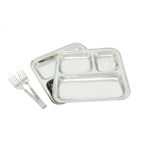 Piatti acciaio inox - piatti,