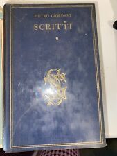 PIETRO GIORDANI SCRITTI - SANSONI - 1961