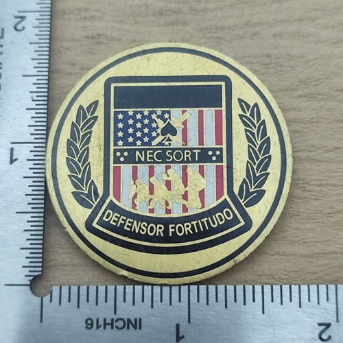 Moneta sfida nec sort defensor - sort,